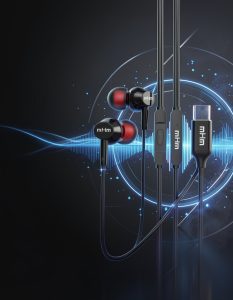 Wireless Handsfree Earphones with ENC Noise Cancellation, Bluetooth 5.4 & HD Stereo Sound